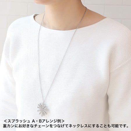 レシピNo.KR0280　クリスタルのフォーマルブローチ4種