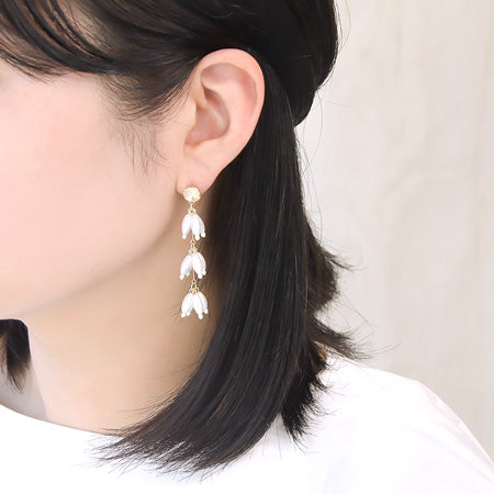 レシピNo.KR0489　パールのオケージョンアクセサリー2種