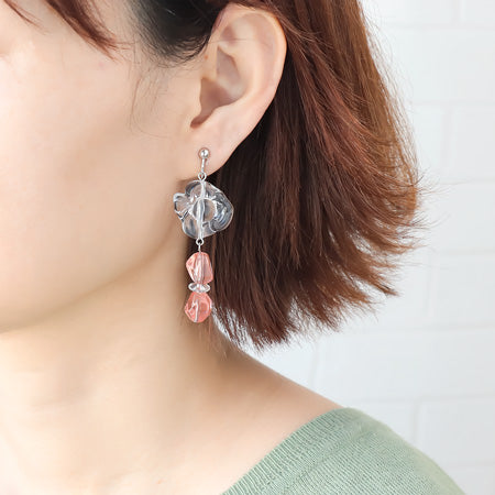 レシピNo.KR0601　ドイツ製アクリルのソルベカラーアクセサリー4種