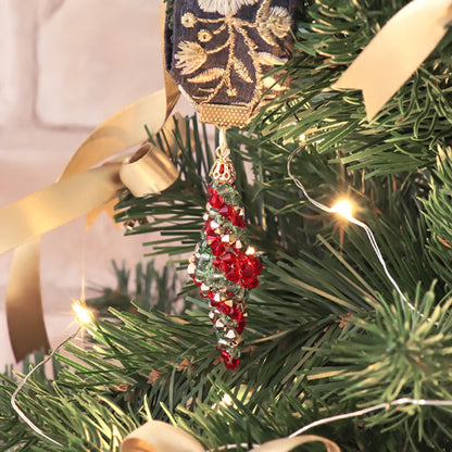 Recipe No.KR0652 Kiwa crystal twisted ornament