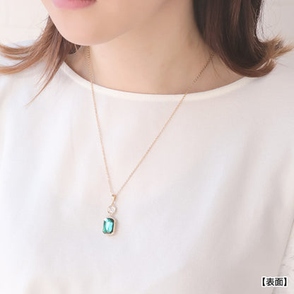 レシピNo.KR0672　貴和クリスタルと石座ビーズのリバーシブルアクセサリー4種