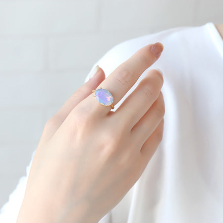 レシピNo.KR0756　貴和クリスタルのビジューアクセサリー4種