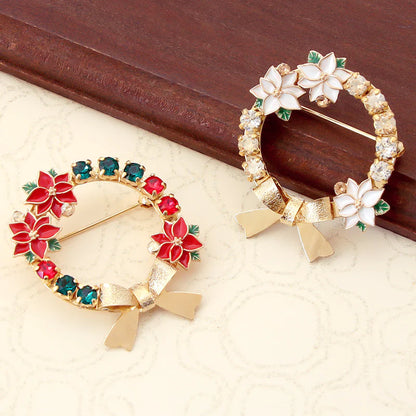 Charm Poinsettia No.2 1 Can White/G