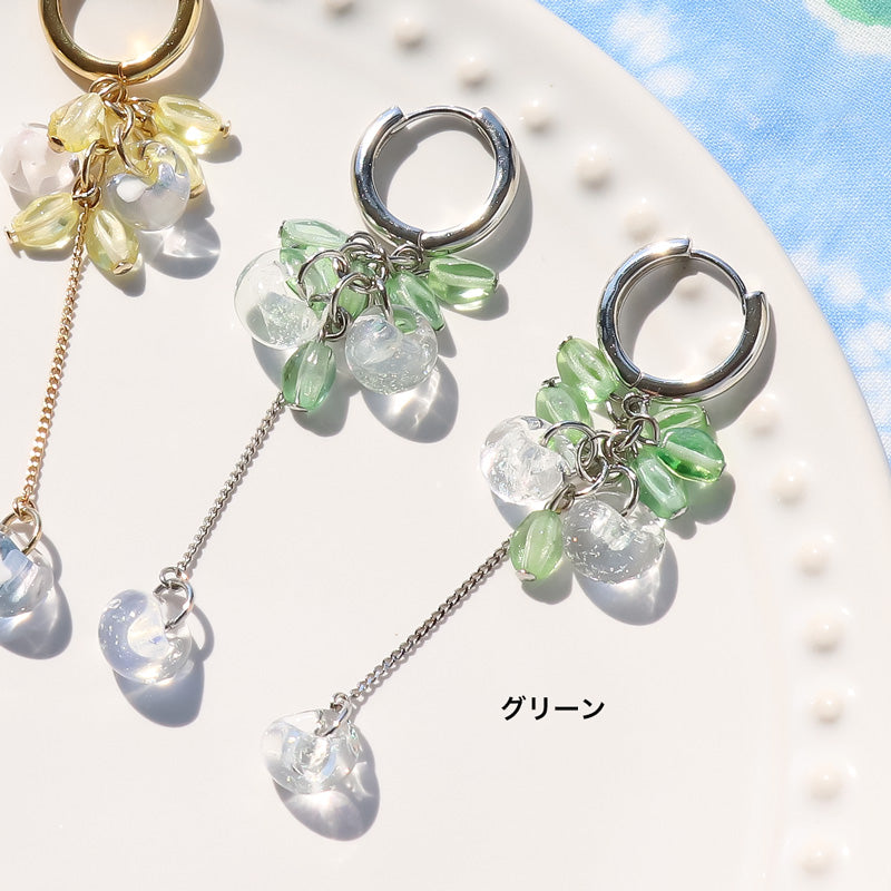 Recipe No.KR1014 Tier Drop Beads and Czech Complete Shalapearas