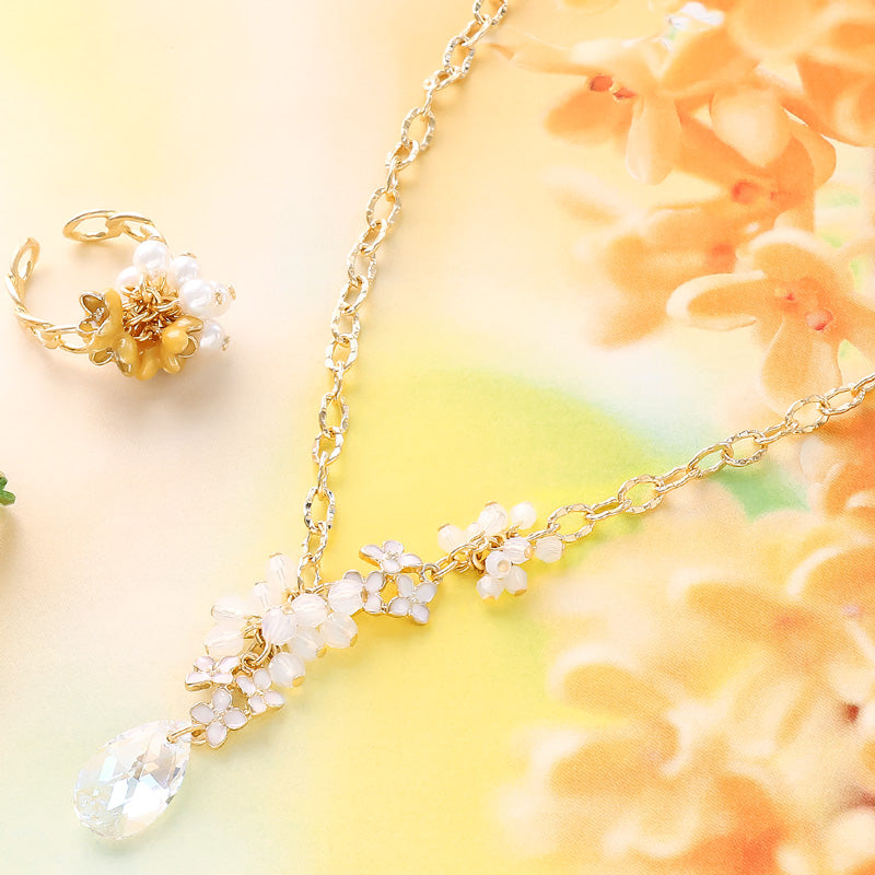 Recipe No. KR1251 3 types of accessories, Autumn charm osmanthus and silver osmanthus