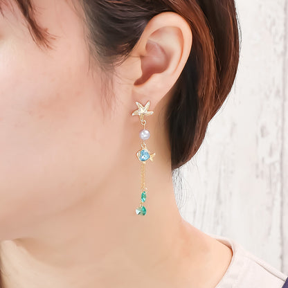 レシピNo.KR1371　チャームフィッシュのアクセサリー4種