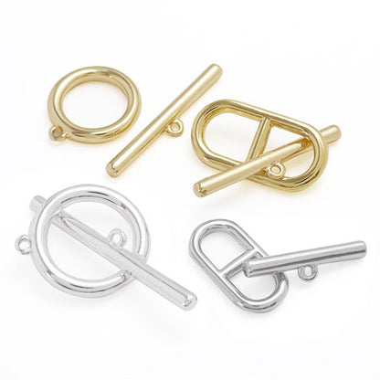 マンテル バックル型オーバル　ゴールド