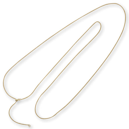 Chennecklace Y: Slide Ball with Gold