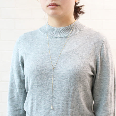 Chennecklace Y: Slide Ball with Gold