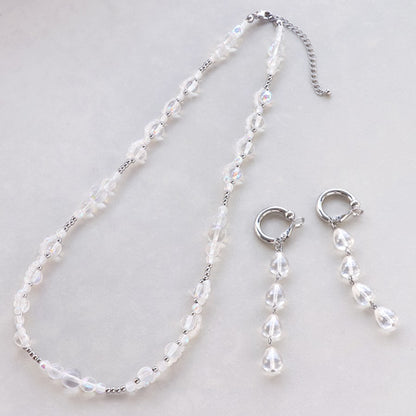 Czech Triangle Drop Crystal Stall/Whitlaster