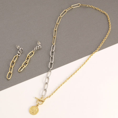Swing parts design chain 8 gold