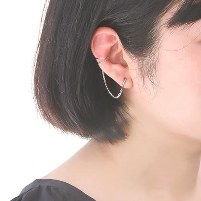 Ear cuff round wire No.1 gold