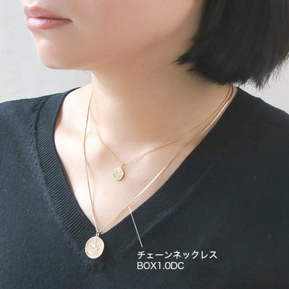 Chain necklace BOX1.0DC (with adjuster) gold