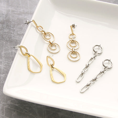 Round instep ring rhodium color nickel