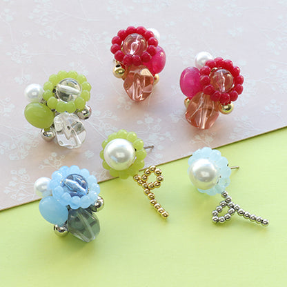 Resin pearl Suzumaru white