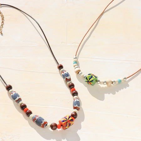 African Trade Beads Powder Glass 2 Green 1 [Outlet]