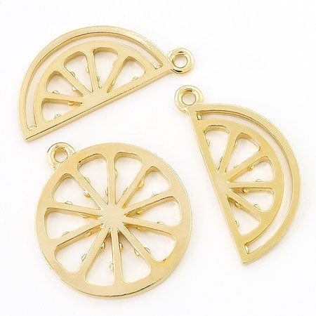 Régine Frame Citrus Slice Gold