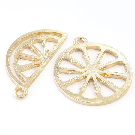 Régine Frame Citrus Slice Gold