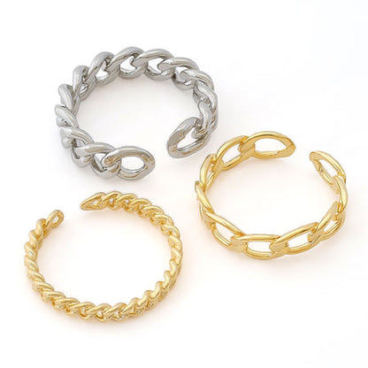Ring stand (ear cuff) chain 1 gold