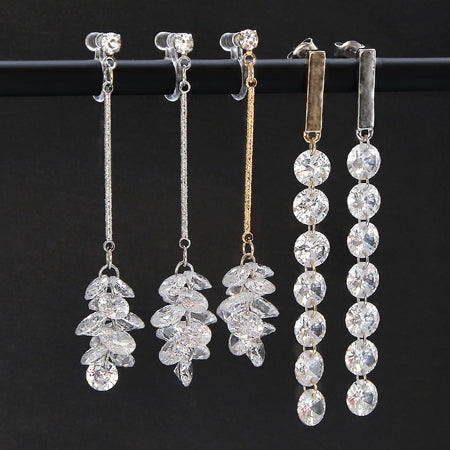 Cubic zirconia round 1 hole clear