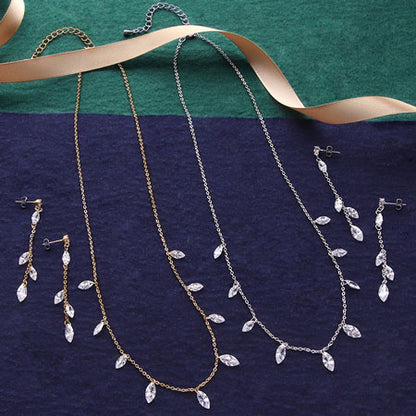 Cubic zirconia marquise 2 holes