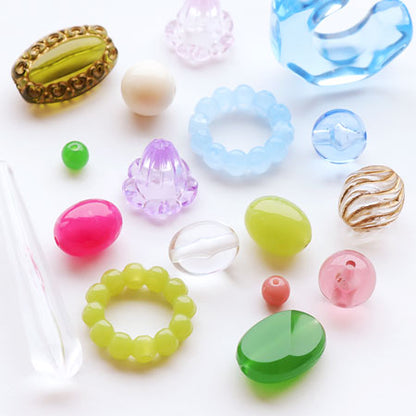 アクリル ドイツ製 丸　ピンクアメジスト