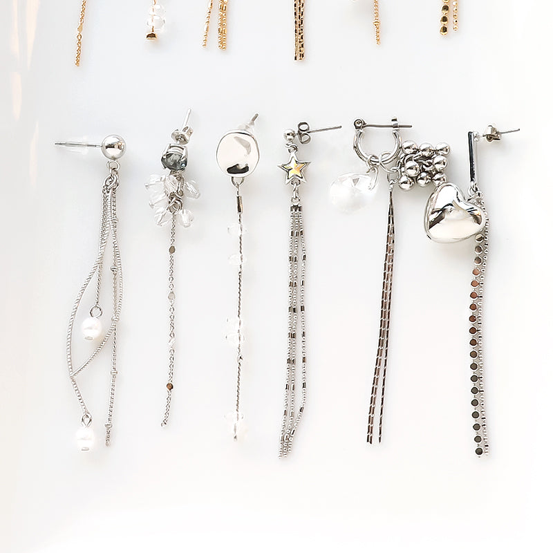 Swing parts design beads triple crystal/G