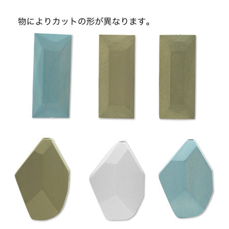 ウッドパーツ 長方形2　ライトグレーパープル【アウトレット】