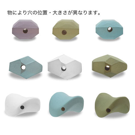 ウッドパーツ 長方形2　ライトグレーパープル【アウトレット】
